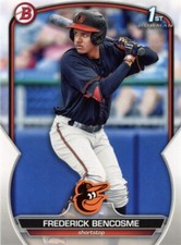 2023 1st Bowman Paper #BP-35 Frederick Bencosme