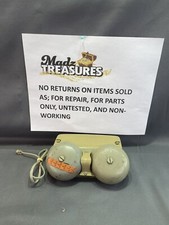 VTG Western Electric LIAMP 8115 Dual Bell Telephone External Ringer/Untested