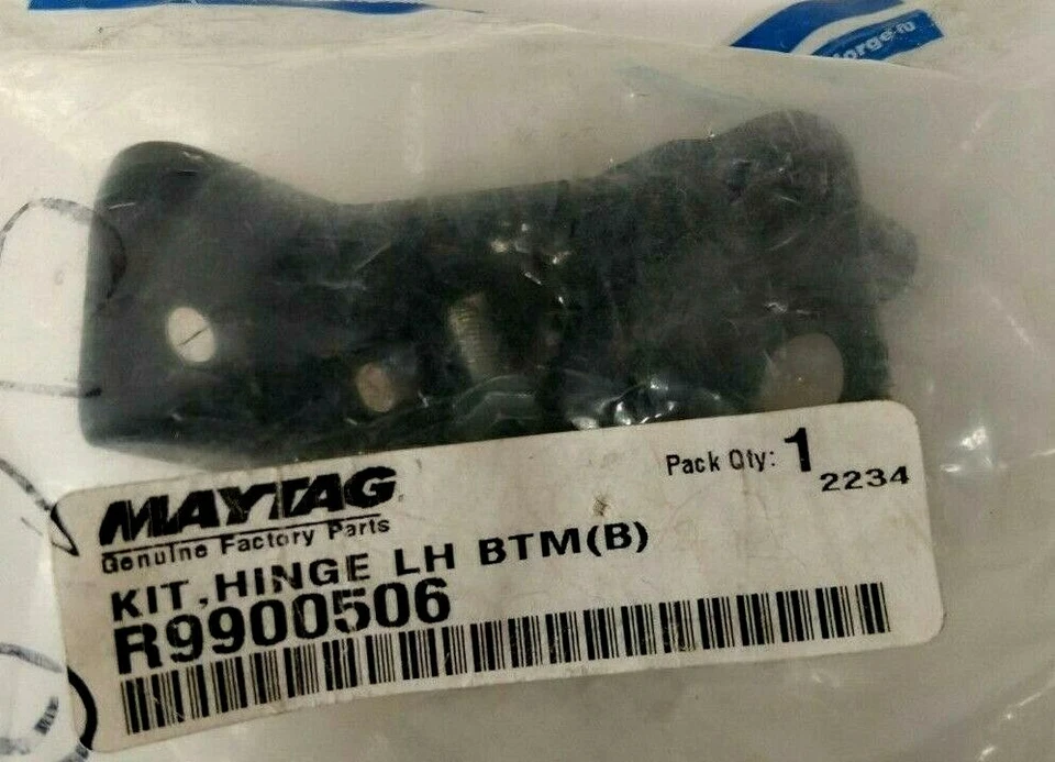 Kit de bisagras Maytag LH BTM para Maytag negro Foto 4 de 4