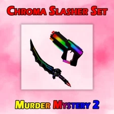 Roblox MM2 Murder Mystery 2 ✨Chroma Slasher Set✨ | Fast Delivery | Cheap Price❗️