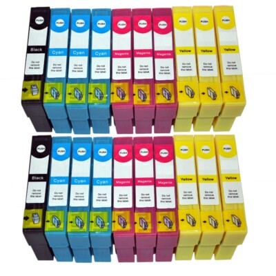 20 XL DRUCKERPATRONEN FÜR EPSON WORKFORCE WF-2510 2520 2530 2540 2630 2650 2010