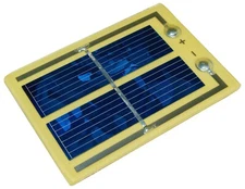 62x46mm Solar Cell, Voltage 1.0V (Voc), Current 250mA Isc (Typ), Screw Terminals