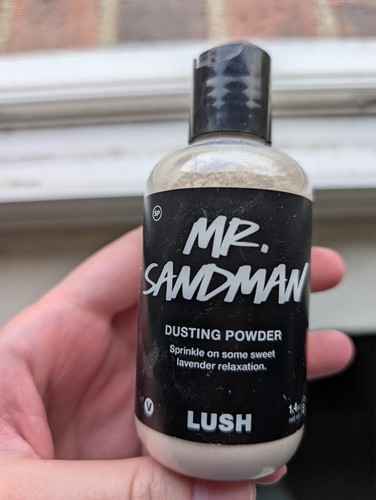 MR. SANDMAN Dusting powder LUSH Cosmetics. 2016, only used once