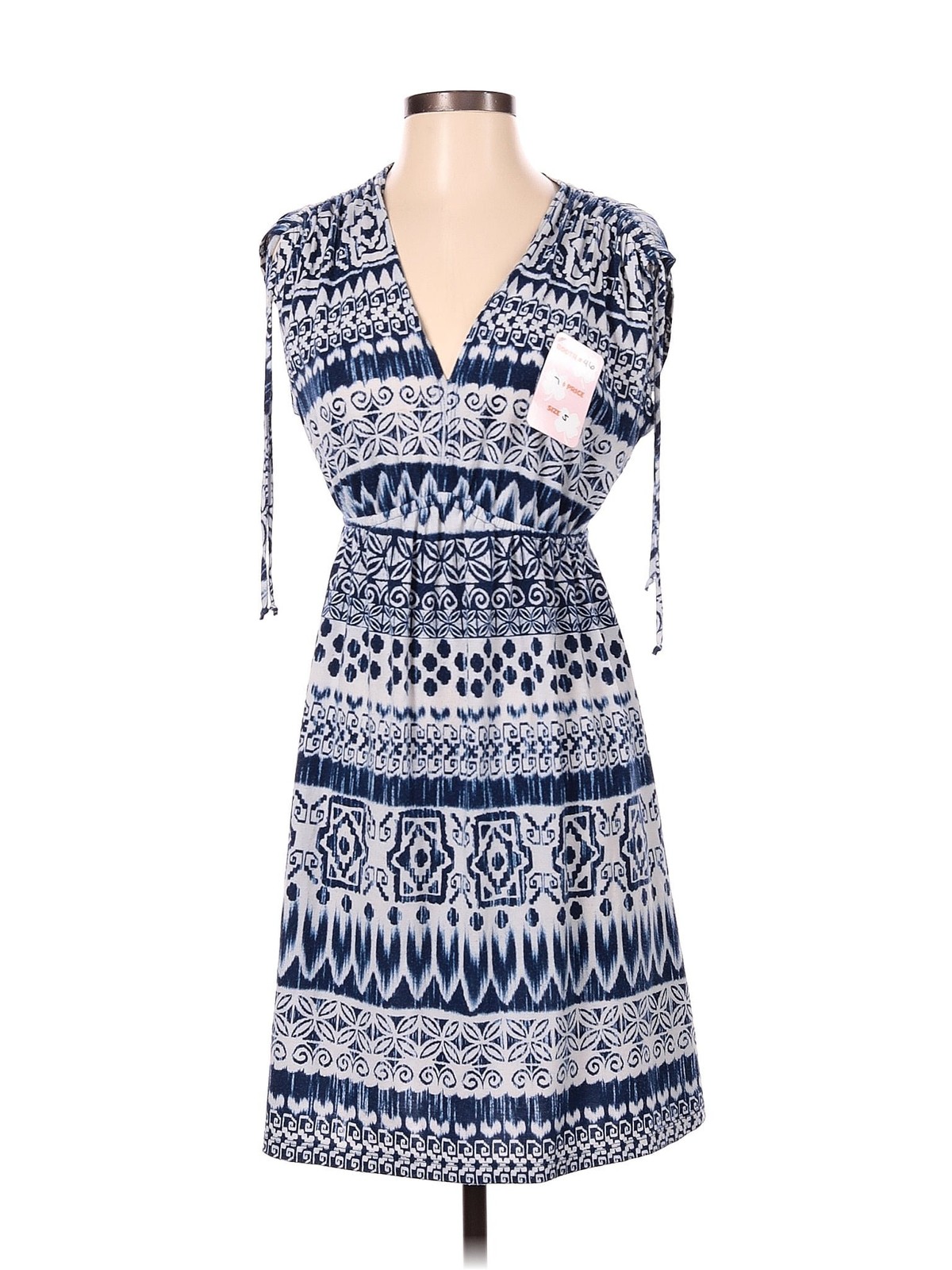 Faded Glory Women Blue Casual Dress