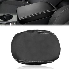 Black Car Armrest Storage Box Lids Car Center Console Armrest Cover Protector Co