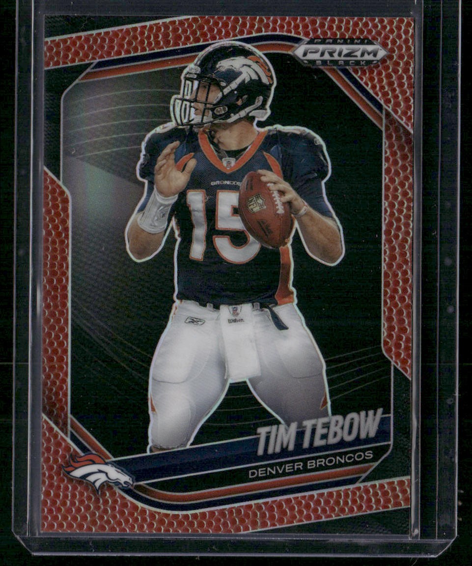 2025 Panini Prizm Black #54 Tim Tebow Prizms Football #/225