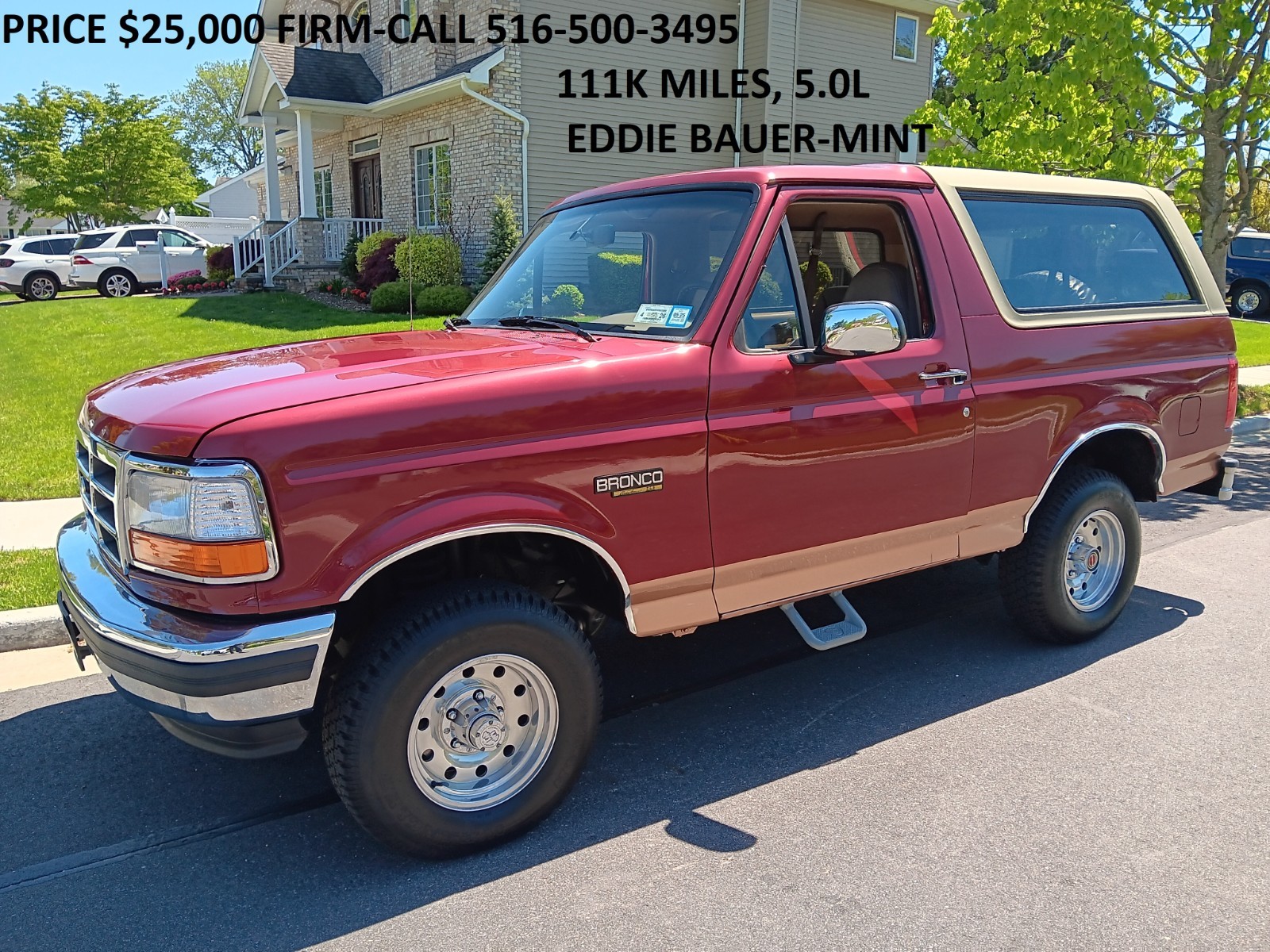 1994 Ford Bronco for sale in Syosset New York
