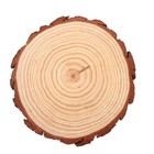Garden Stepping Stone: Outdoor Walkway Wooden Decorative Log 25-28cm/9.84-11"