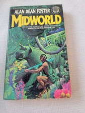 Midworld by Alan Dean Foster (1983) Ballantine Books Sci-Fi Paperback Book Club