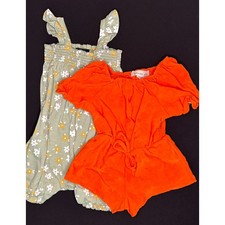 Baby Toddler Girl 2-piece bundle  24 M - 2 T  One Piece Short Rompers