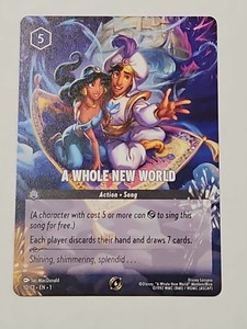 A Whole New World Lorcana | eBay