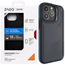 OFFICIAL ZAGG GEAR4 (iPhone 13 Pro 6.1") Vancouver Case MagSafe Shockproof Cover