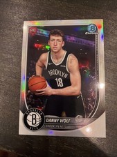 2025-26 Bowman Chrome Danny Wolf Red Rookie Refractor BRR-27