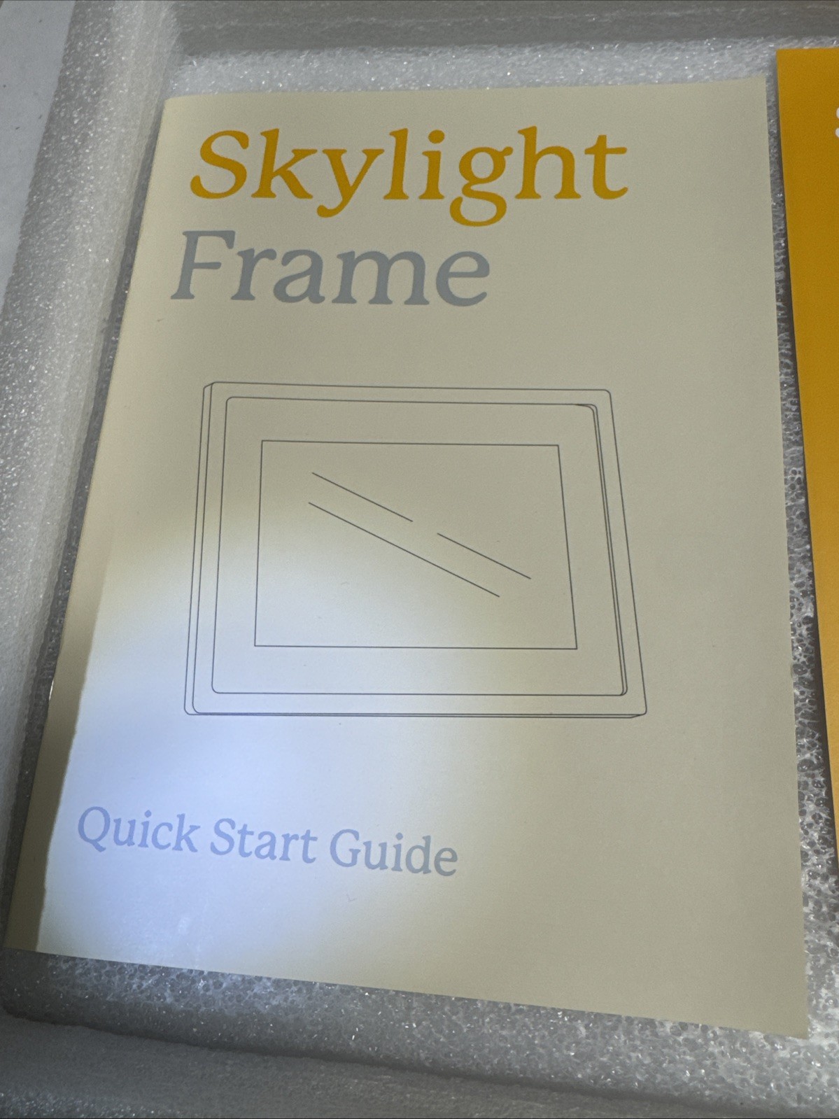 Skylight App QR Code: Connect your frame, share memories effortlessly.