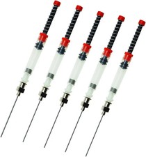 5 Pack Fountain Pen Ink Syringe Filler Spring Converter Blunt Needle Tip Refill