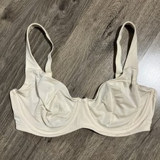 CUUP The Scoop Micro Bra Sand Nude 38D Underwire Unlined