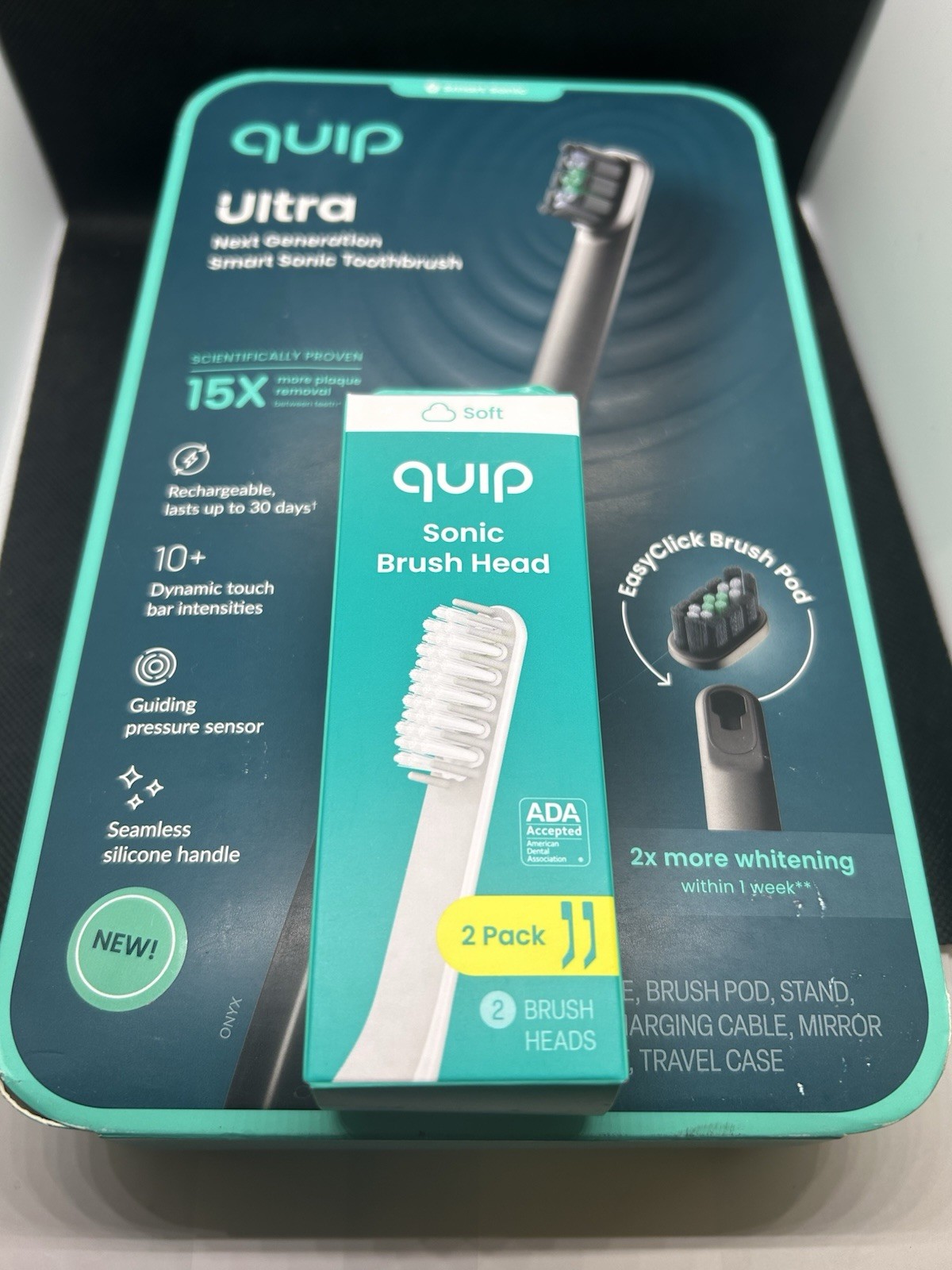 quip Ultra Next Generation Smart Sonic Electric Toothbrush Brand New With Refill
