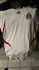 Authentic Men's Adidas Size L Mexican Antional Team Jersey. White