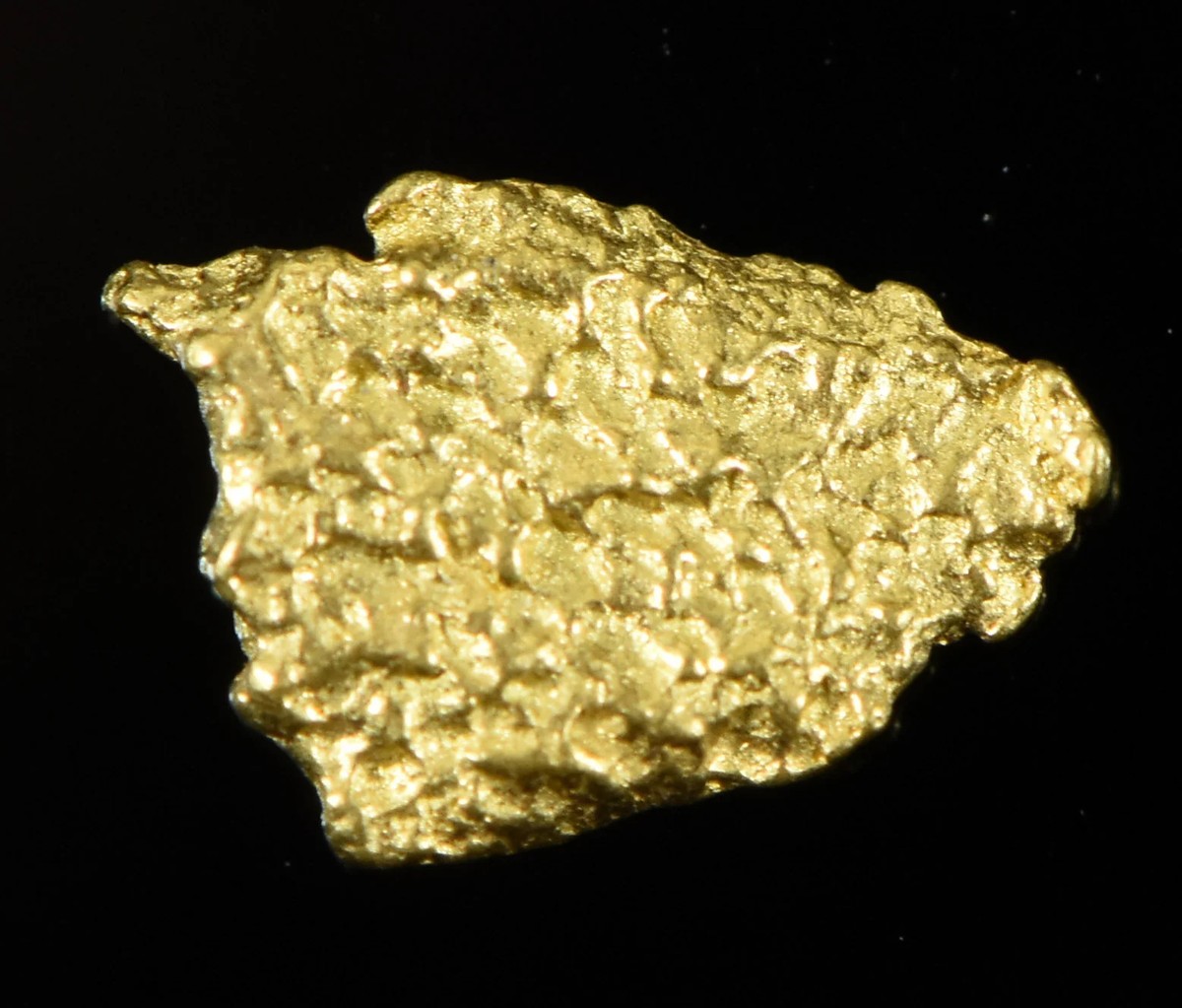 Natural Gold Nugget Australian .29 Gram Genuine | eBay