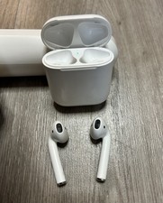Apple AirPods 2nd Gen Wireless Bluetooth In-Ear Earbuds  Charging Case  Case