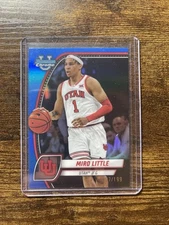 2024-25 Bowman Chrome U #79 Miro Little - Blue Refractor /199