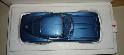 Danbury Mint 1965 Corvette Coupe in Nassau Blue COA & Box