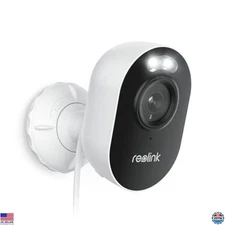 Wireless Outdoor Security Camera 2K, 4MP Color Night Vision, Dual-Band WiFi