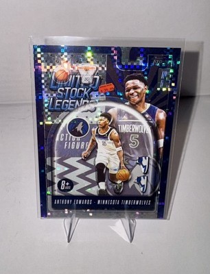 /5 Anthony Edwards SP  Limited Stock Legends   2025-26 Topps   Timberwolves