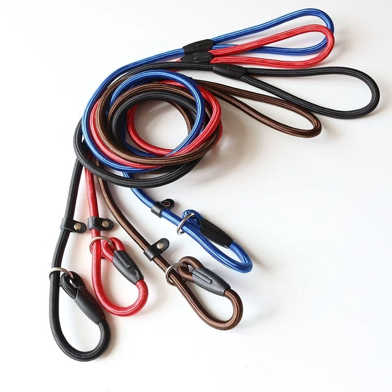 Dog Puppy Slip Lead Training Correction Leash Cesar Millan Pets Nylon Rope 140cm
