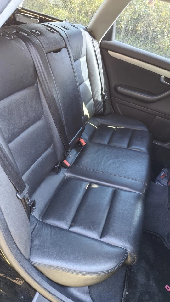 Sièges arrières / Banquette d'origine Audi A4 B6/B7 en cuir - Photo 4/4