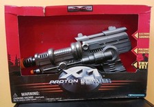 X1 Proton Blaster Light and Sound Electric Blaster Toy Trendmasters 1996