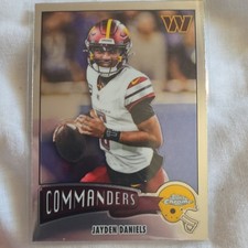 2025 Topps Chrome Jayden Daniels Rookie #1975-34 Washington Commanders Football