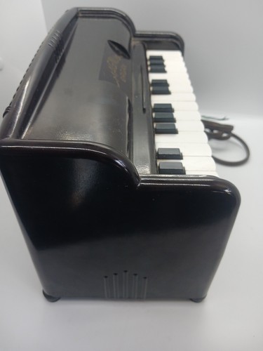 Vintage Magnus Mini Tischorgel elektrische Orgel 1510 Mundharmonika Bakelit MCM funktioniert - Bild 7 von 8