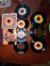 kenny rogers 45 rpm records 9 qty lot