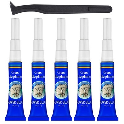 1DFAUL Aquarium Glue Fish Safety, 5Pcs Coral Reef for Plants colorless 