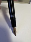 Pelican Fountain Pen Germany Vintage Blue Stripe Nice — photo 9
