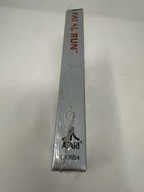 Fatal Run Atari 7800 1990 CIB Warranty Insert And Plastic TESTED WORKING