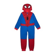 Disney Boys' Spider-man One Piece Union Suit Pajamas, Sizes XS-Large