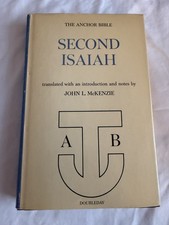 The Anchor Bible Second Isaiah Bible Commentary Hardcover John L. McKenzie 1968 