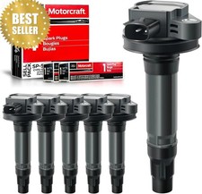 6x Bobine e Spine SP589 per Ford 3.5L 3.7L V6 Edge Flex Taurus Lincoln MKS MKT