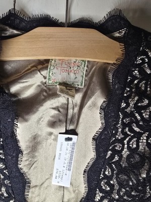 Flying Tomato Black Lace Jacket Cardigan Party 