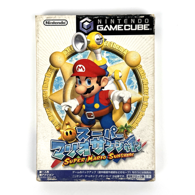 Super Mario Sunshine Nintendo GameCube Japanese Japan Complete | eBay