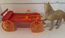Jody's Farm Playset Ideal 1975 Vintage Jody Parts Original Horse and Wagon