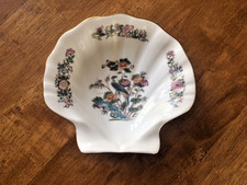 Wedgwood Kutani Crane Shell Shaped Dish