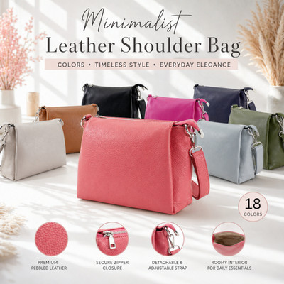 Echtleder Umhängetasche Damen mehrere Fächer Schulter Handtasche