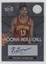 2012-13 Totally Certified Rookie Roll Call Silver Tristan Thompson #38 Auto 0uy4