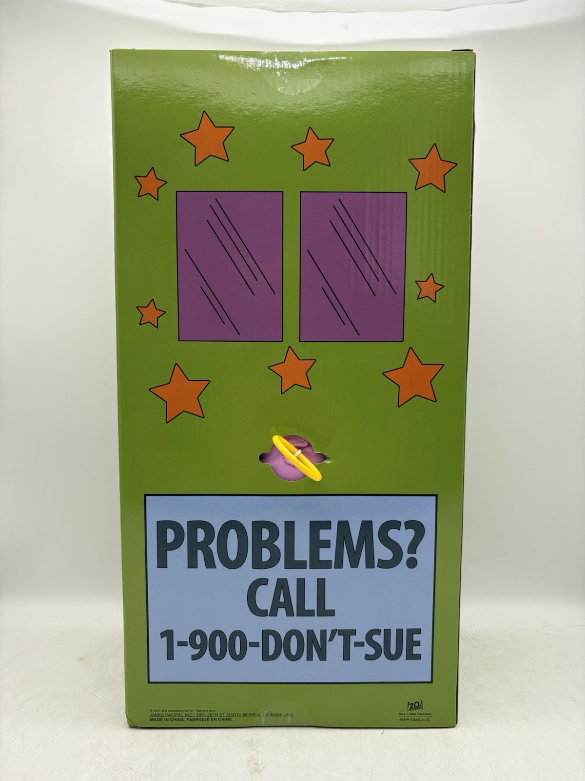 The Simpsons Good & Evil 16" Pull String Talking Krusty Clown Doll Jakks Pacific