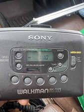 Sony Walkman WM-FX415 FM/AM Radio Cassette Player Mega Bass Auto Reverse Black