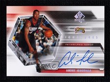 2004-05 SP Authentic SP Signatures Andre Iguodala #SP-AI Auto r4i