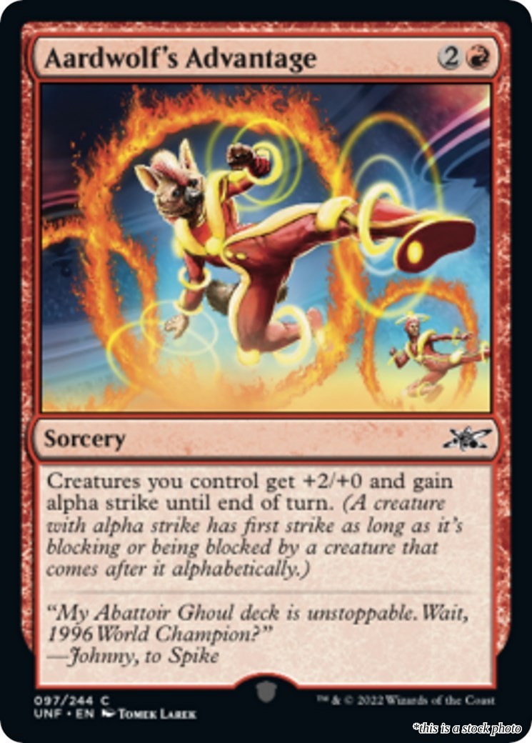 Magic Aardwolf's Advantage [UNF-97]-LP